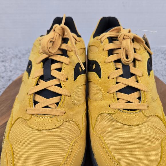 Saucony Mens 11.5 Grid Shadow 2 GTX Gore-Tex Yellow Black Waterproof Sneaker main image 6
